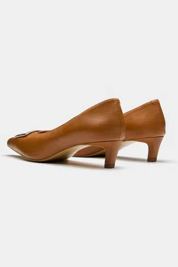 Buy Oroh Brown Buckles Genuine Leather Heels Online at Aza Fashions Buy_Oroh_Brown Buckles Genuine Leather Heels _Online_at_Aza_Fashions