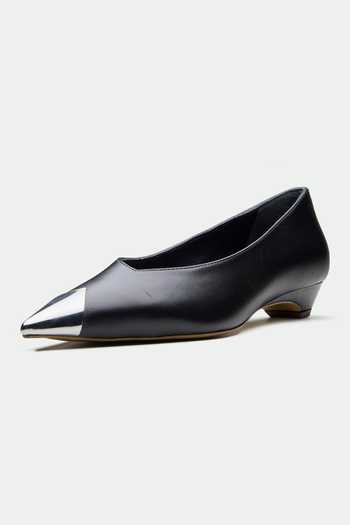 Shop Oroh Black Bolton Leather Heels Online at Aza Fashions Shop_Oroh_Black Bolton Leather Heels _Online_at_Aza_Fashions
