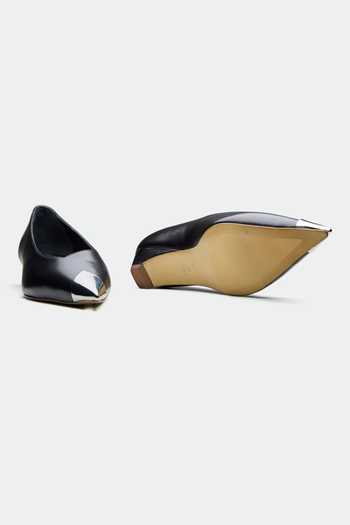Shop Oroh Black Bolton Leather Heels at Aza Fashions Shop_Oroh_Black Bolton Leather Heels _at_Aza_Fashions