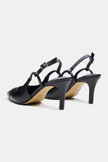 Buy Oroh Black Genuine Leather Slingback Heels Online at Aza Fashions Buy_Oroh_Black Genuine Leather Slingback Heels _Online_at_Aza_Fashions