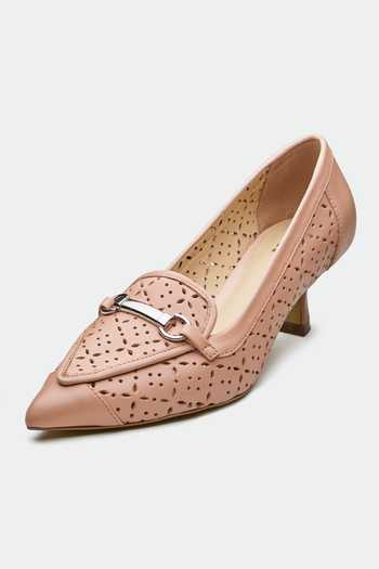 Shop Oroh Pink Light Designer Stockport Heels Online at Aza Fashions Shop_Oroh_Pink Light Designer Stockport Heels _Online_at_Aza_Fashions