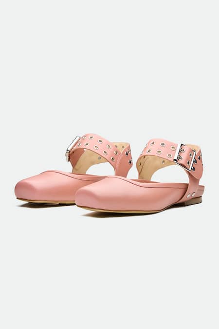 OROH Pink Designer Gloucester Flats 