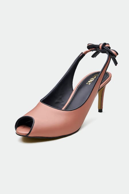 Shop_Oroh_Pink Bows Burnley Heels With Detail _Online_at_Aza_Fashions