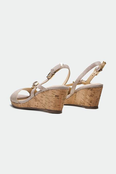 Buy_Oroh_Beige Gold Dundee Wedge Sandals _Online_at_Aza_Fashions