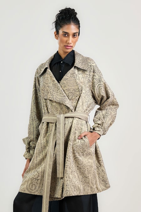 Ott Jamawar All Season Trench Coat 