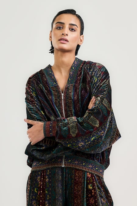 OTT Jamawar Bomber Jacket 