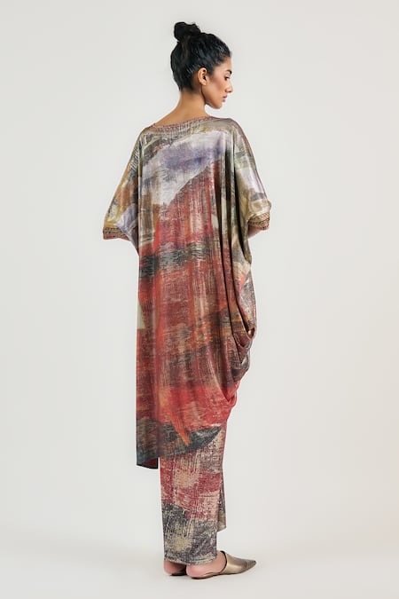 Ott Metallic Ram Kumar Long Skirt 