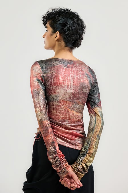 Ott Multi Color Ram Kumar Top 