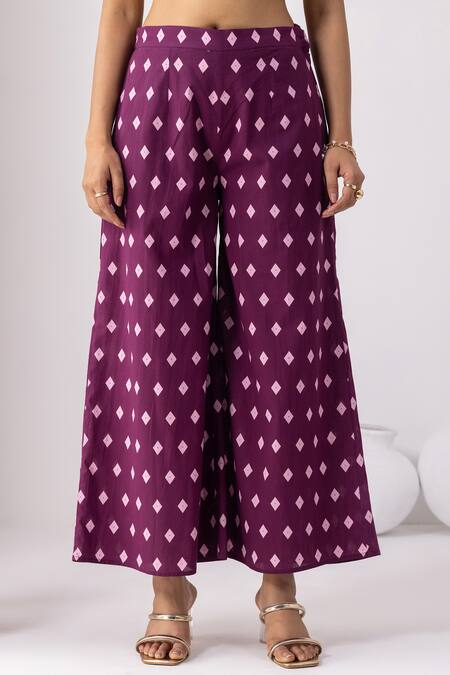 Buy Thee Modern Roots Beige Cotton V-neck Desert Palm Printed Kurta Set Online at Aza Fashions Buy_Thee Modern Roots_Beige Cotton V-neck Desert Palm Printed Kurta Set _Online_at_Aza_Fashions