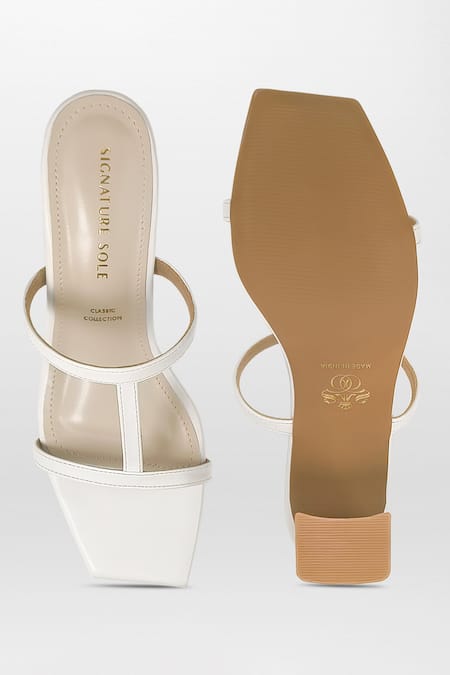 Shop Signature Sole White Opal Edge Heels at Aza Fashions Shop_Signature Sole_White Opal Edge Heels _at_Aza_Fashions