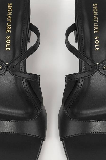 Shop_Signature Sole_Black Noir Rise Platform Block Heels 