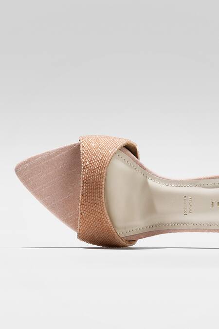 Shop_Signature Sole_Peach Gleam Heels _Online_at_Aza_Fashions
