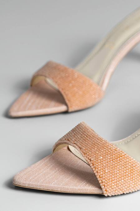 Signature Sole_Peach Gleam Heels _at_Aza_Fashions