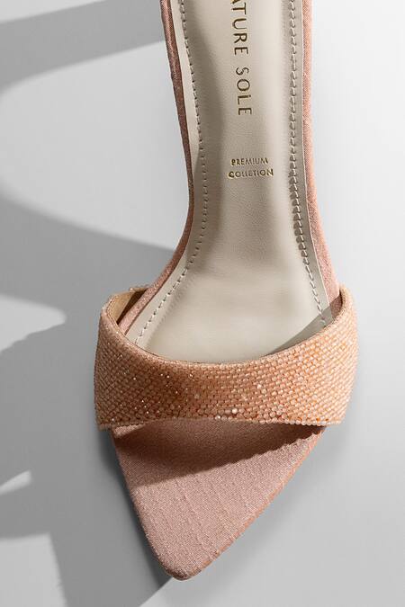 Buy_Signature Sole_Peach Gleam Heels 
