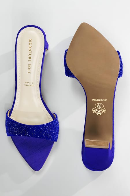 Signature Sole Azure Glint Heels 