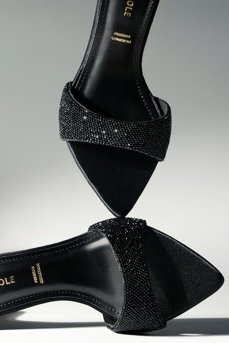 Buy_Signature Sole_Black Crystals Midnight Heels 