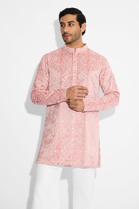 SHASHA GABA Floral Embellished Kurta 