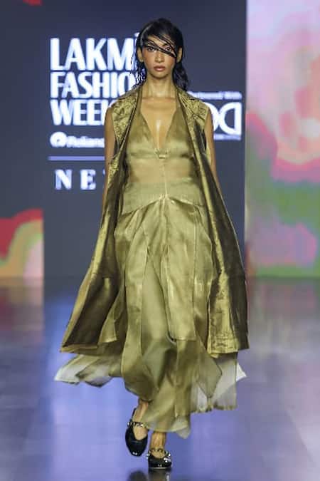 Devano_Black Bianca Studded Mules _at_Aza_Fashions