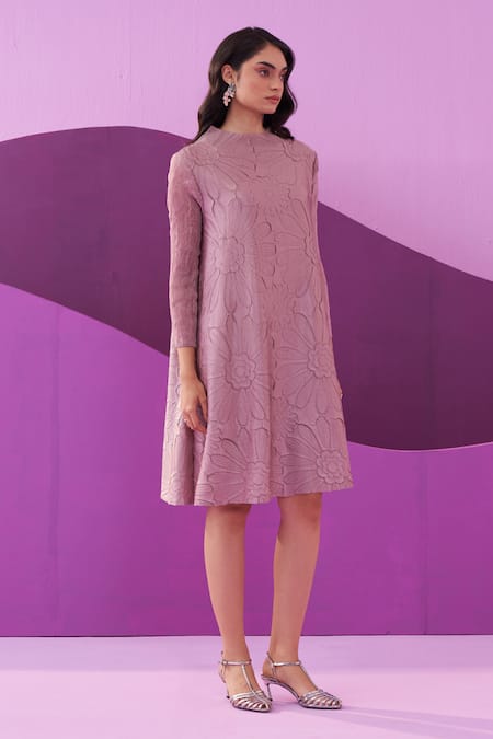 Pleats by Aruni Muave Manila Midi Dress 