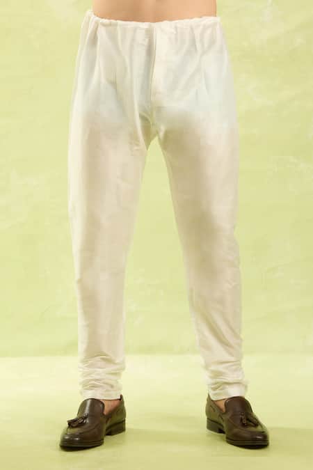 Arihant Rai Sinha_Cream Embroidery Hand Sherwani Set _at_Aza_Fashions