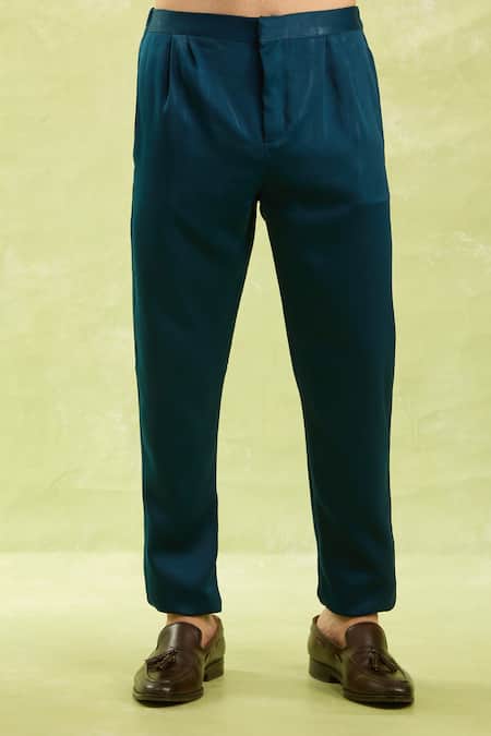 Buy Arihant Rai Sinha Blue Patterned Jacquard 3 Piece Jacket Set Online at Aza Fashions Buy_Arihant Rai Sinha_Blue Patterned Jacquard 3 Piece Jacket Set _Online_at_Aza_Fashions