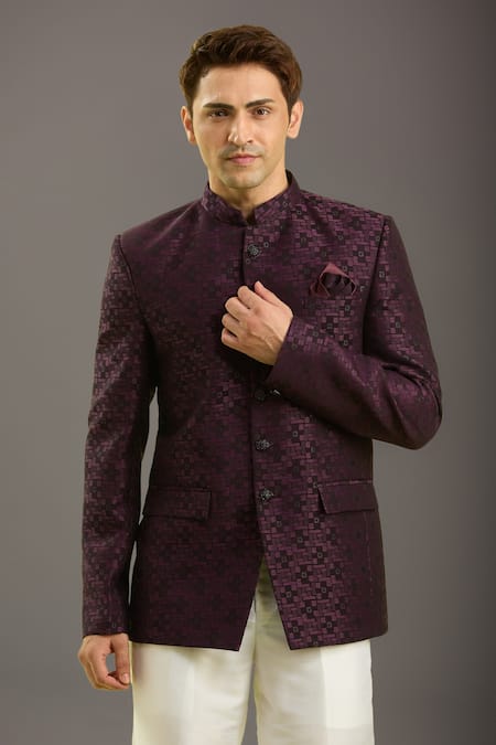 Arihant Rai Sinha WINE Jodhpuri Bandhgala 