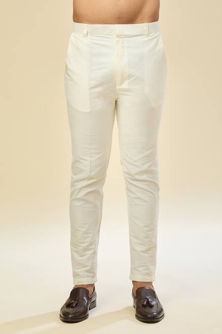 Shop Arihant Rai Sinha Off White Royal Blue Printed Kurta Set Online at Aza Fashions Shop_Arihant Rai Sinha_Off White Royal Blue Printed Kurta Set _Online_at_Aza_Fashions