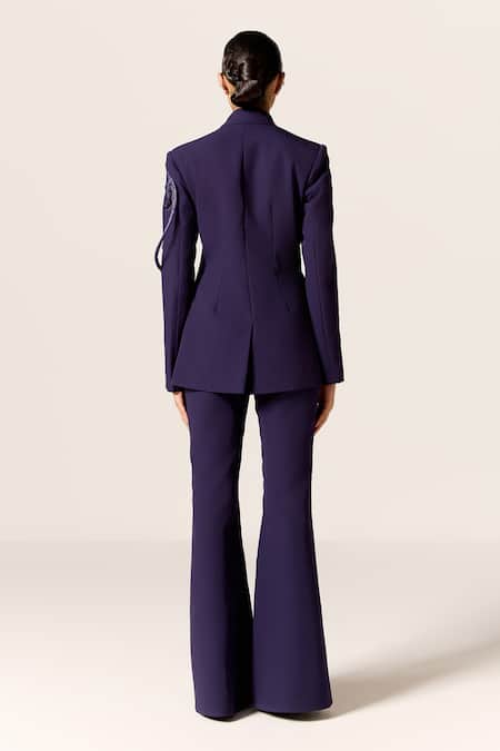 Manika Nanda Sirius Embroidered Blazer Set 