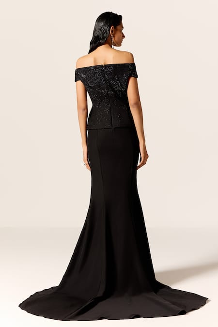 Manika Nanda NOVA Off Shoulder Gown 