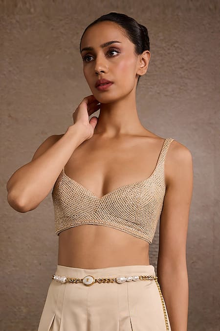 Buy Tarun Tahiliani Ivory Beads Ivory-gold Chain Belt Online at Aza Fashions Buy_Tarun Tahiliani_Ivory Beads Ivory-gold Chain Belt _Online_at_Aza_Fashions