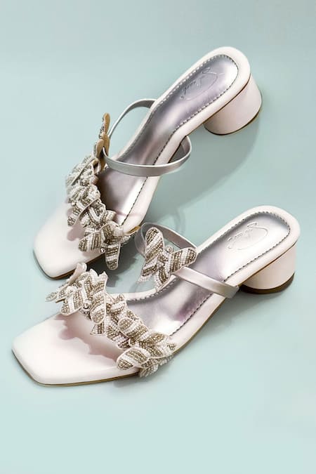 Soleart Butterfly Embellished Heels 