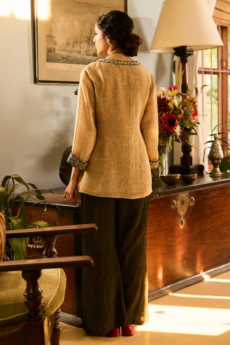 Saundh Printed Shimmer Kurta & Pant Set 