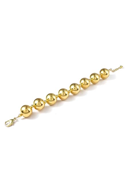 Arvino Globetrotter Gold Plated Bracelet 
