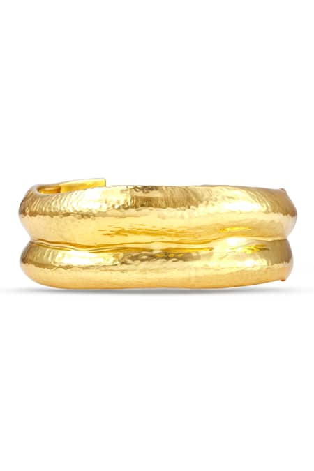 Arvino Golden Dusk Cuff Bracelet 
