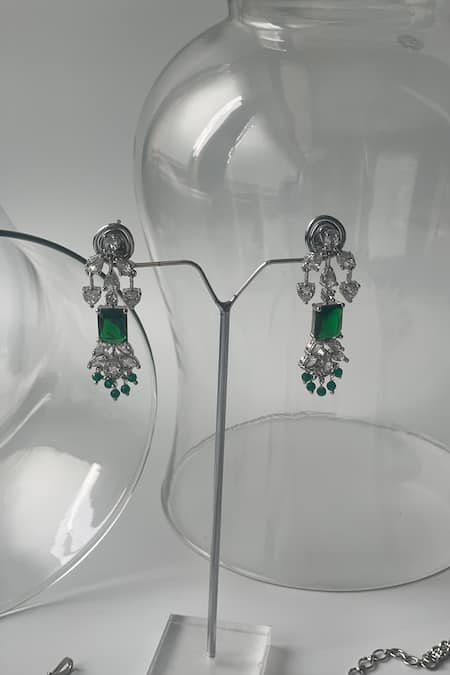 Studio6 Jewels Zircon V Neck Choker Set  