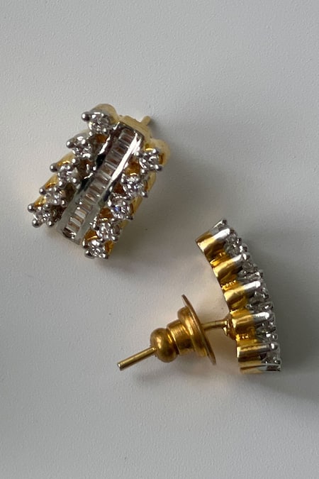 Studio6 Jewels Layered Zircon Studded Jewellery Set 