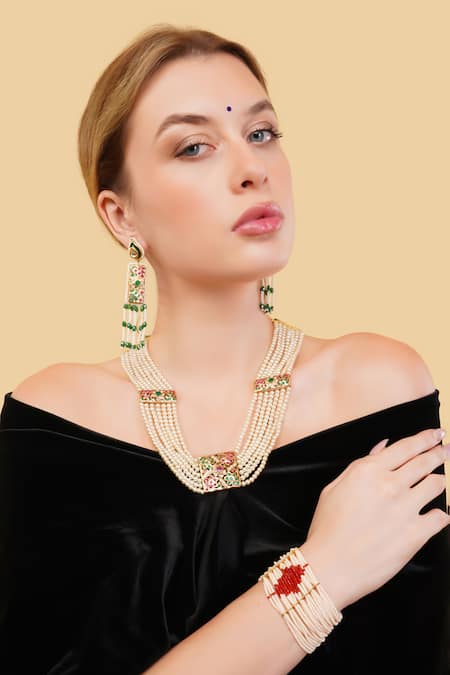 Dugran By Dugristyle Mehrawi Gold-Plated Long Necklace 