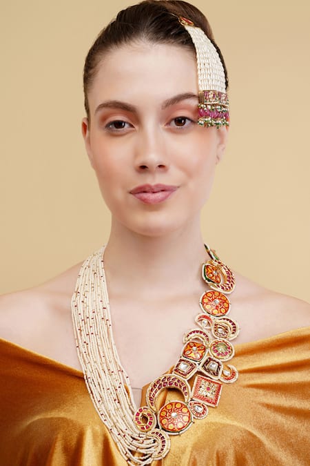 Dugran By Dugristyle Zarqaani Gold-Plated Long Necklace 