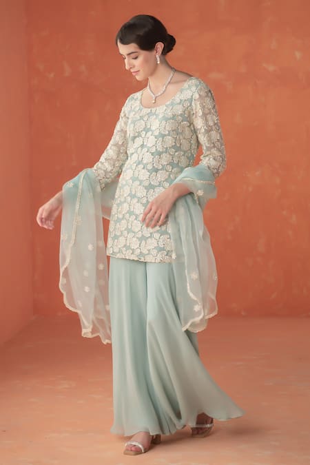 Summer by Priyanka Gupta Folliage Kurta Set 