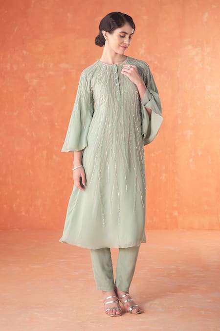 Summer by Priyanka Gupta Rays Georgette Kurta Set 