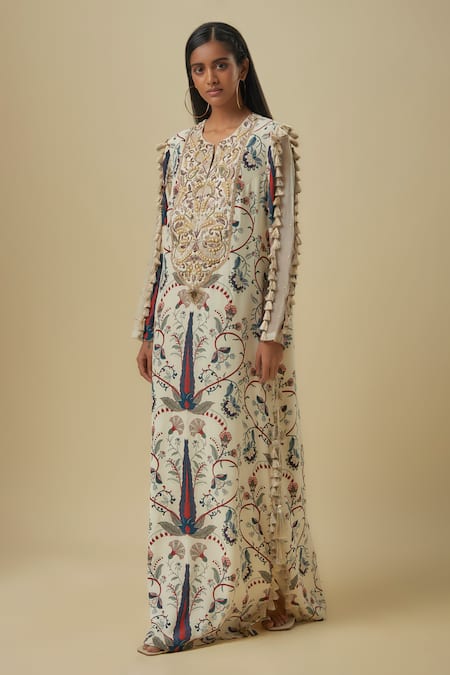 Payal Singhal Embroidered Forest Whisper Kaftan 