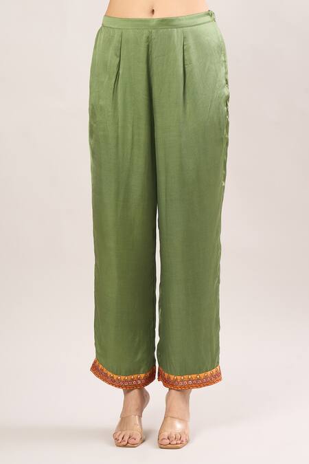 Buy Debyani + CO Green Sequins, Gota Patti, Embroidery Mehraab Applique Kaftan And Salwar Set Online at Aza Fashions Buy_Debyani + CO_Green Sequins, Gota Patti, Embroidery Mehraab Applique Kaftan And Salwar Set _Online_at_Aza_Fashions