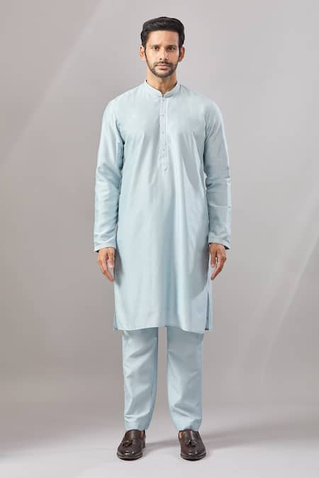 Buy_Aariyana Couture_Multi Color Georgette Embroidery Dori Bundi And Kurta Set _Online_at_Aza_Fashions