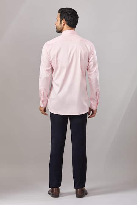 Aariyana Couture Floral Placement Embroidered Casual Shirt 