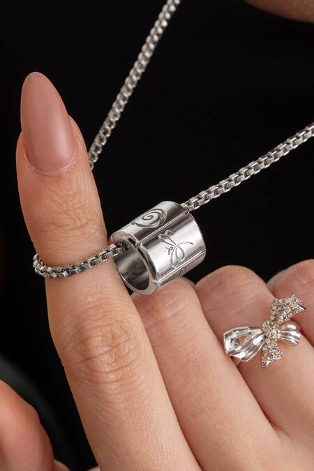 Opalina Soulful Jewellery Silver Coeur Pendant Necklace 