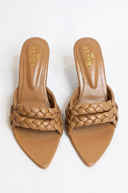 Buy_The Alter_Beige Emily Braided Stilettos 