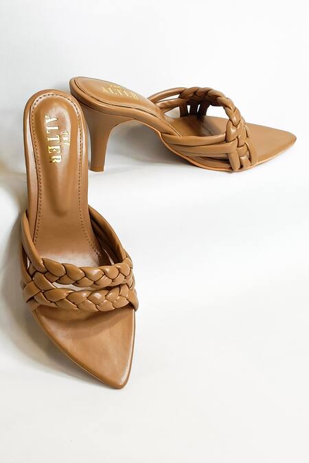Shop_The Alter_Beige Emily Braided Stilettos 