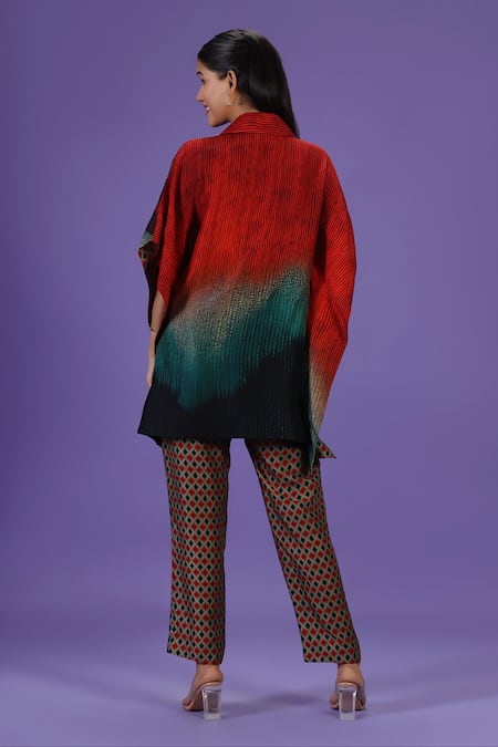 Label Radini Celestial Flow Kaftan & Pant Set 