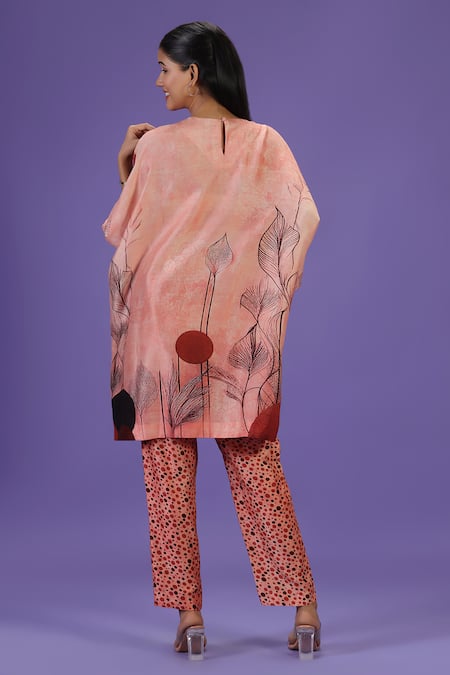 Label Radini Amber Drift Short Kaftan Set 