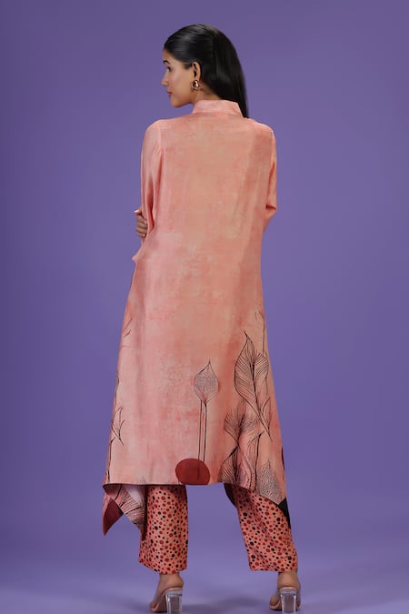 Label Radini Sunset Serenade Printed Kurta Set 